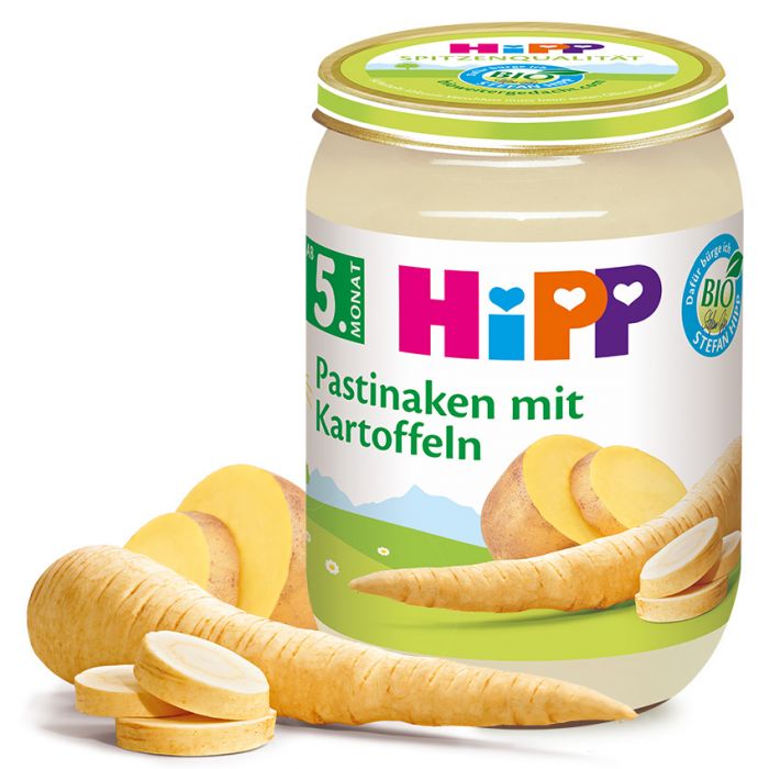 HIPP 4170 Bio Pastinák a brambory od 5. měs, 190 g