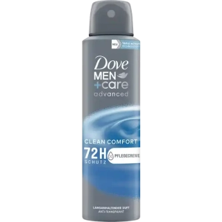DOVE MEN +CARE deo sprej Advanced Clean Comfort, 150 ml
