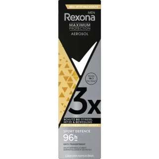 REXONA Men deo sprej Adrenalin Sport Defence, 150 ml
