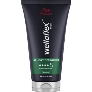 WELLAFLEX men stylingový gel All-Day Definition, 150 ml