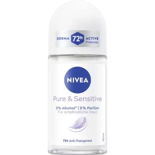NIVEA deo roll onPure & Sensitive, 50 ml