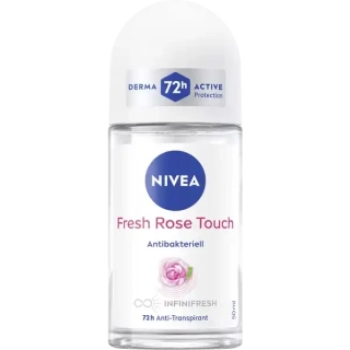 NIVEA deo roll on Fresh Rose Touch, 50 ml