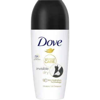 DOVE deo roll on Advanced Care Invisible Dry, 50 ml