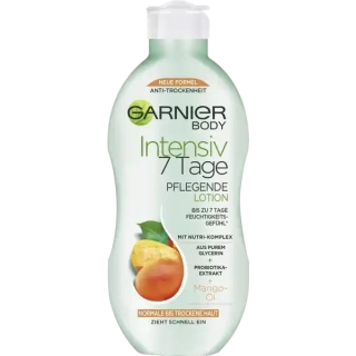 GARNIER BODY tělové mléko Intensiv 7 Tage Mango-Öl, 400 ml