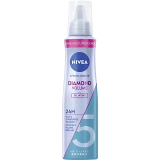 NIVEA pěnové tužidlo Diamant Volumen, 150 ml