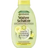 WAHRE SCHÄTZE šampon Sanfte Tonerde & Zitrone, 250 ml