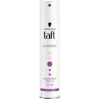 3 WETTER TAFT lak na vlasy Classic Halt & Schutz, 250 ml