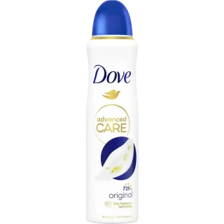 DOVE deo sprej Advanced Care Original, 150 ml