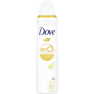 DOVE deo sprej Zink-Komplex & Citrus-und Pfirsichduft, 150 ml