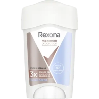 REXONA deo krém Maximum Protection Clean Scent, 45 ml