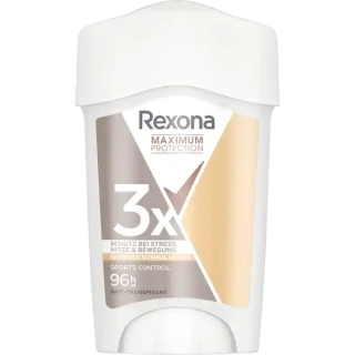 REXONA deo krém Maximum Protection Sports Control, 45 ml
