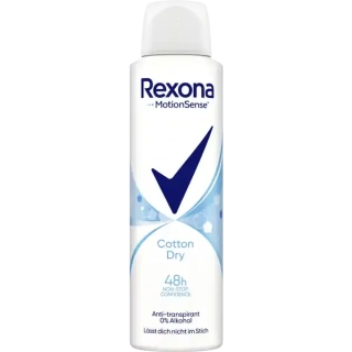 REXONA deo sprej Cotton Dry, 150 ml