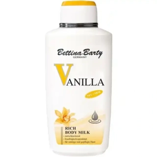 BETTINA BARTY tělové mléko Vanilla Rich Body Milk, 0,5 l