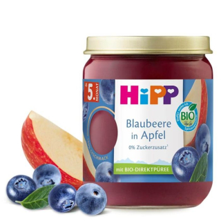 HIPP 4410 Bio Borůvky od 5. měs, 160 g