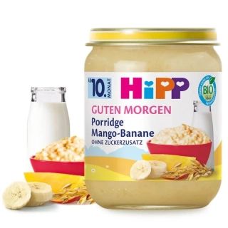 HIPP Bio Mango s banánem po 10. měs, 160g