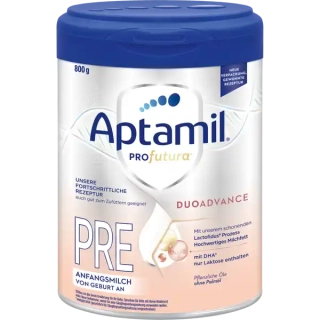 APTAMIL Profutura Pre počáteční kojenecké mléko od narození, 800 g