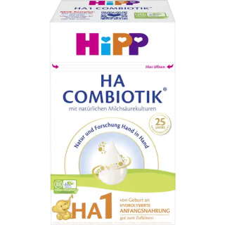 HIPP HA 1 Combiotik počáteční kojenecké mléko od narození, 600 g