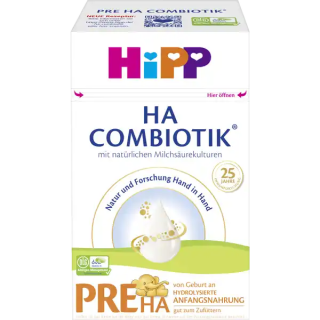 HIPP Pre HA Combiotik počáteční kojenecké mléko od narození, 600 g