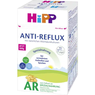 HIPP Bio AR Anti-Reflux speciální kojenecké mléko od narození, 600 g