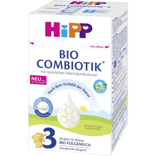 HIPP 3 Bio Combiotik pokračovací kojenecké mléko po 10. měsíci, 600 g