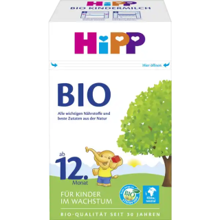 HIPP Bio mléčná výživa pro malé děti od 12. měsíce, 600 g