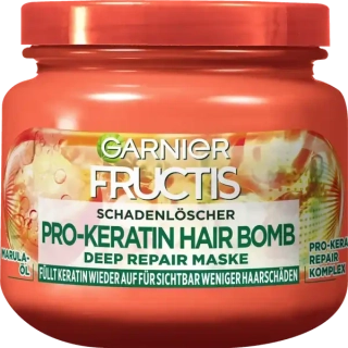 WAHRE SCHÄTZE kůra Pro-Keratin Hair Bomb, 340 ml