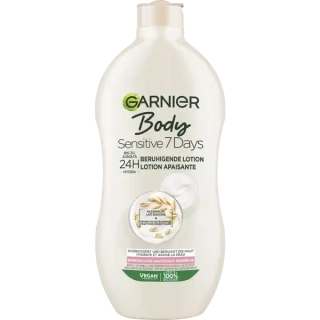 GARNIER BODY tělové mléko Sensitive 7 Tage Beruhigende Milk, 400 ml